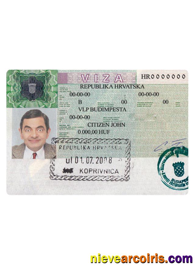 Croatia tourist visa